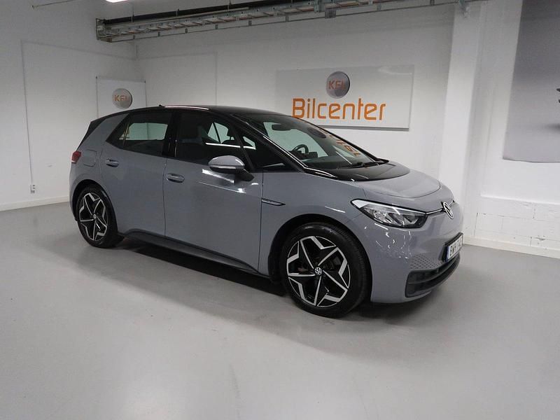 Begagnad VW ID.3 Pro 169 kW (231 HK) 2022 Grå Halvkombi