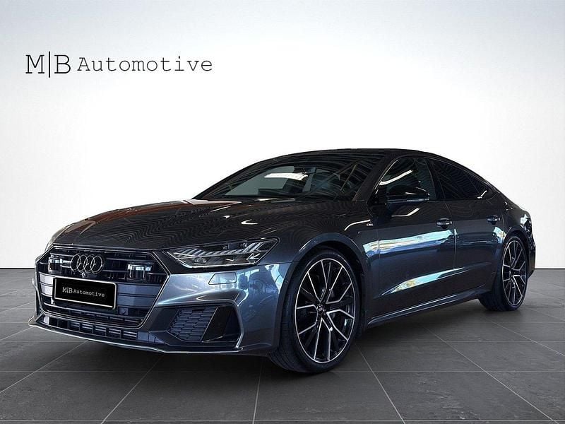 Grå Begagnad 2018 Audi A7 Sportback S-Line Halvkombi | 479 900 kr (Marknadspris) - Bild 1/4