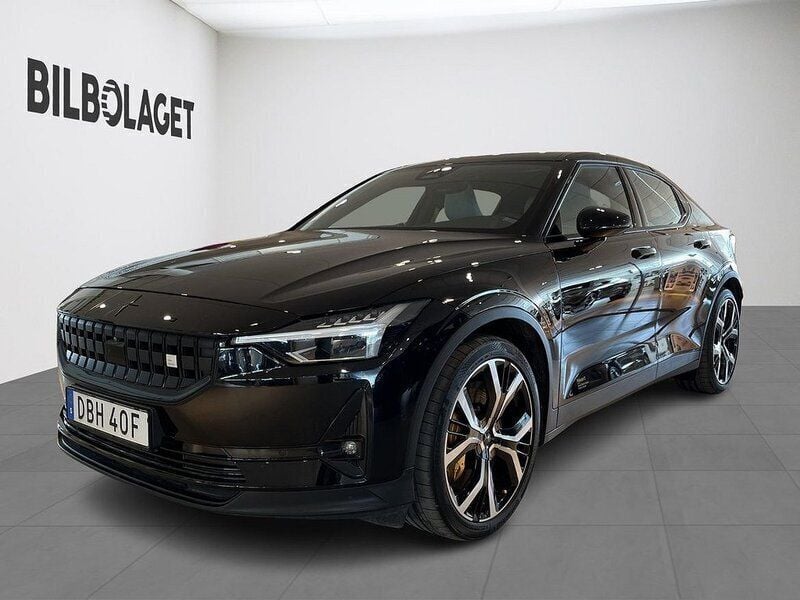 Svart Begagnad 2023 Polestar 2 Performance Sedan | 449 500 kr (Marknadspris) - Bild 1/4