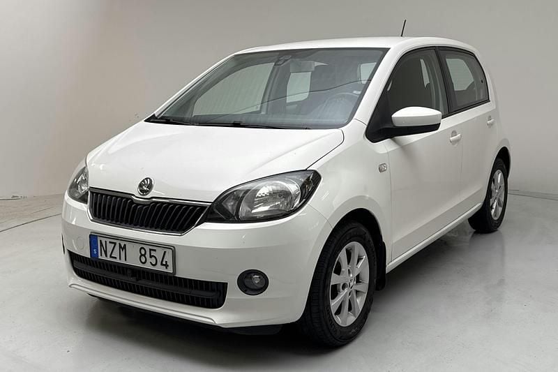 Vit Begagnad 2014 Skoda Citigo Halvkombi | 49 000 kr - Bild 1/4