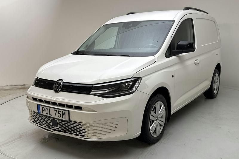 Vit Begagnad 2023 VW Caddy Minibuss | 170 000 kr (Superpris) - Bild 1/4