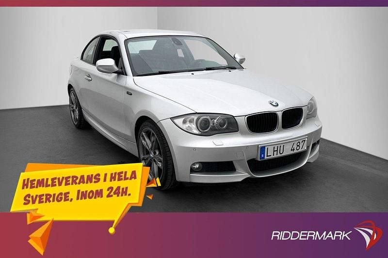 Ljusgrå (lgrå) Begagnad 2010 BMW 120 Coupé M Sport Sportkupé | 129 800 kr - Bild 1/3