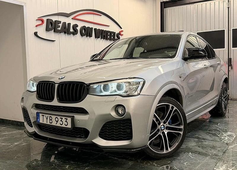 Begagnad BMW X4 M Sport 258 HK (189 kW) 2014 Silver SUV