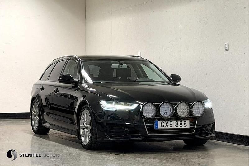 Begagnad Audi A6 Sport 218 HK (160 kW) 2015 Svart Kombi