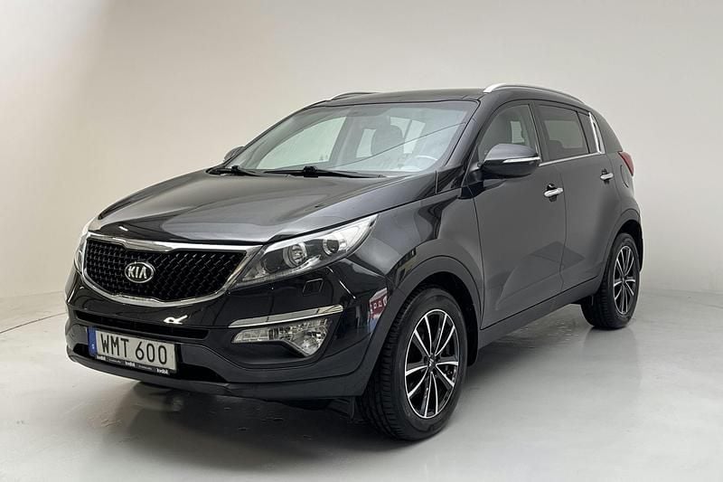 Svart Begagnad 2014 Kia Sportage SUV | 119 600 kr (Marknadspris) - Bild 1/4