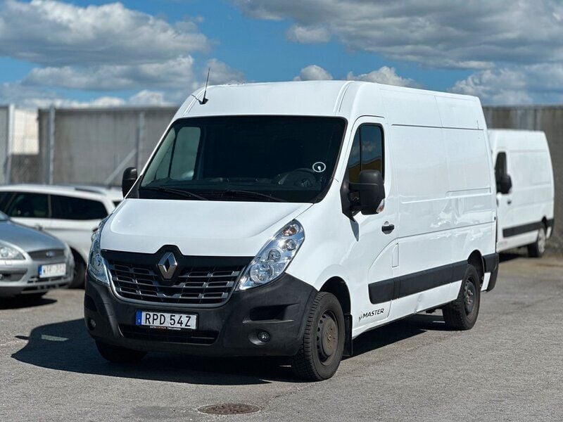Vit Begagnad 2019 Renault Master Van | 139 900 kr - Bild 1/4