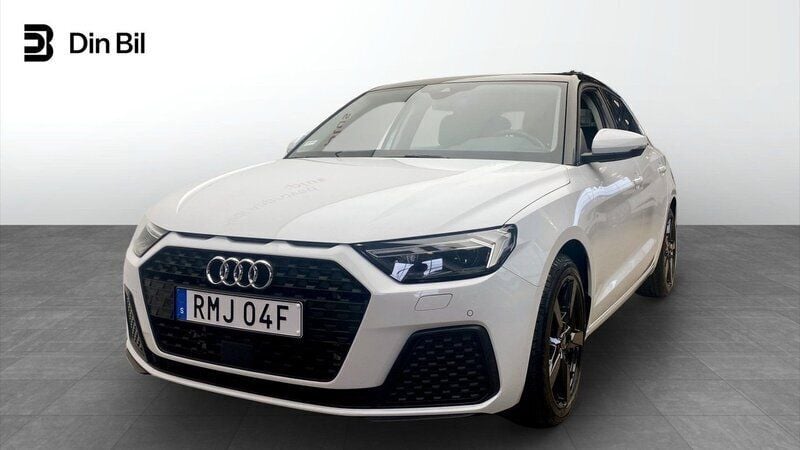 Vit Begagnad 2024 Audi A1 Sportback Proline Halvkombi | 299 000 kr (Dyr) - Bild 1/4