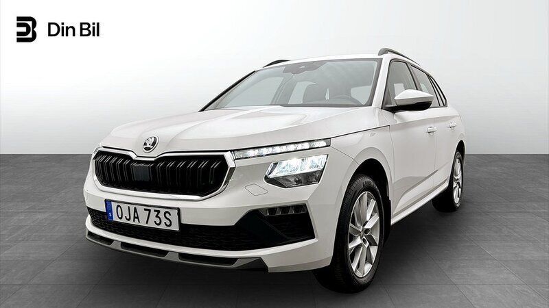 Vit (candy white) Begagnad 2024 Skoda Kamiq Selection SUV | 244 500 kr (Marknadspris) - Bild 1/4