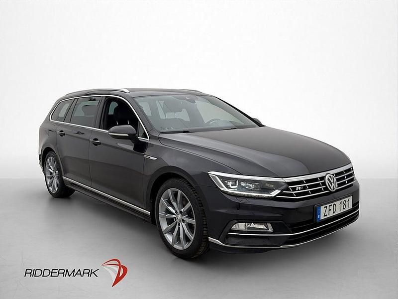 Begagnad VW Passat R-line 190 HK (139 kW) 2018 Svart Kombi