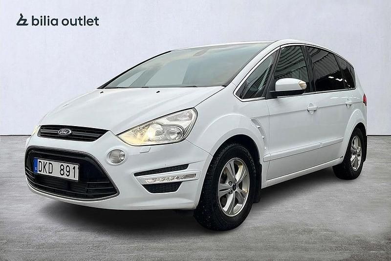 Vit Begagnad 2012 Ford S-MAX S Minibuss | 25 000 kr - Bild 1/3