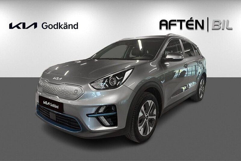 Grå (steel grey metallic) Begagnad 2022 Kia e-Niro 2 SUV | 279 800 kr (Marknadspris) - Bild 1/3