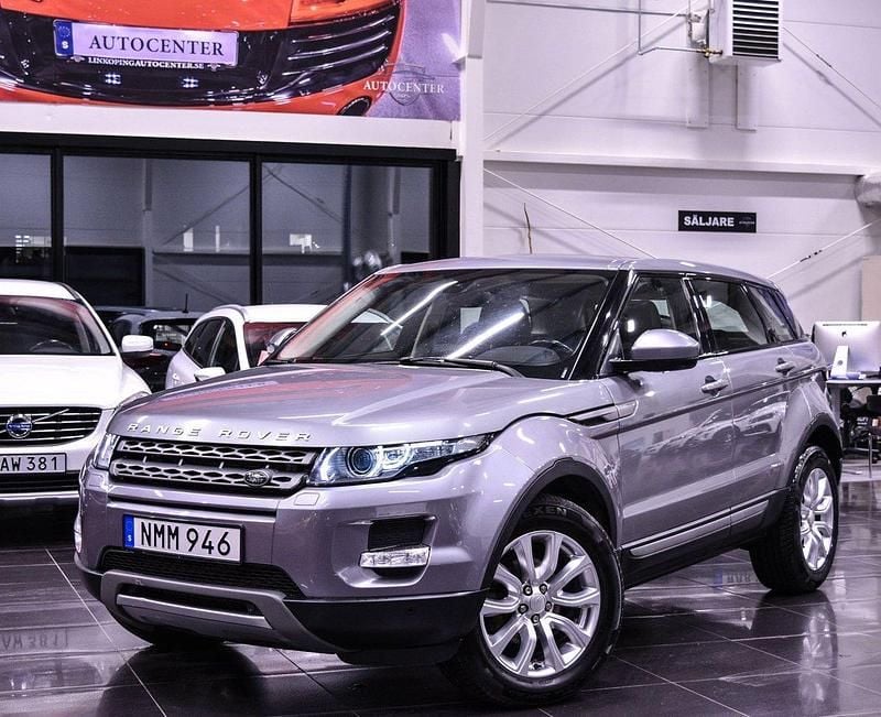 Grå Begagnad 2014 Land Rover Range Rover evoque SUV | 159 900 kr (Marknadspris) - Bild 1/4