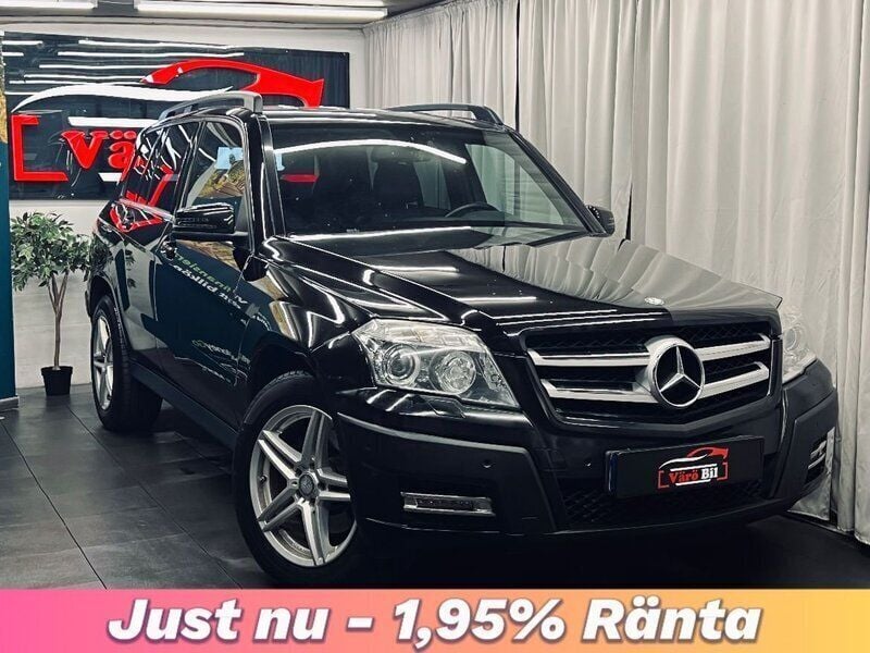 Svart Begagnad 2011 Mercedes GLK220 SUV | 114 900 kr (Marknadspris) - Bild 1/4