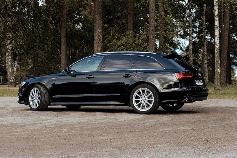 Svart Begagnad 2017 Audi A6 Ambition Kombi | 180 000 kr (Marknadspris) - Bild 1/4