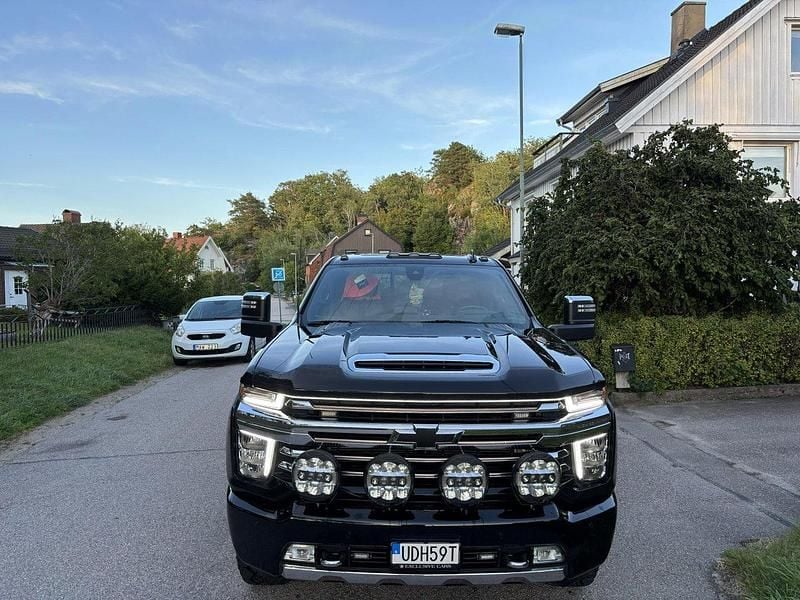 Svart Begagnad 2021 Chevrolet Silverado Sedan | 950 000 kr - Bild 1/4