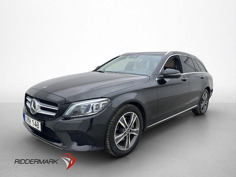 Begagnad Mercedes C200 Avantgarde 160 HK (117 kW) 2019 Svart Kombi