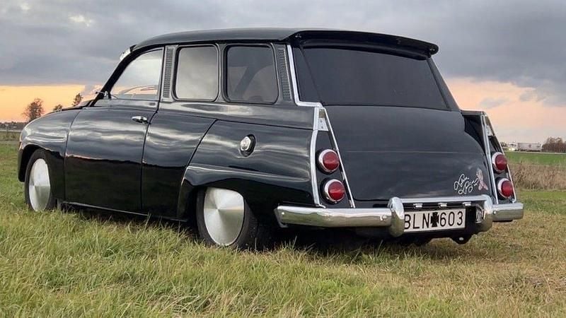 Begagnad Saab 95 65 HK (47 kW) 1971 Blå Kombi