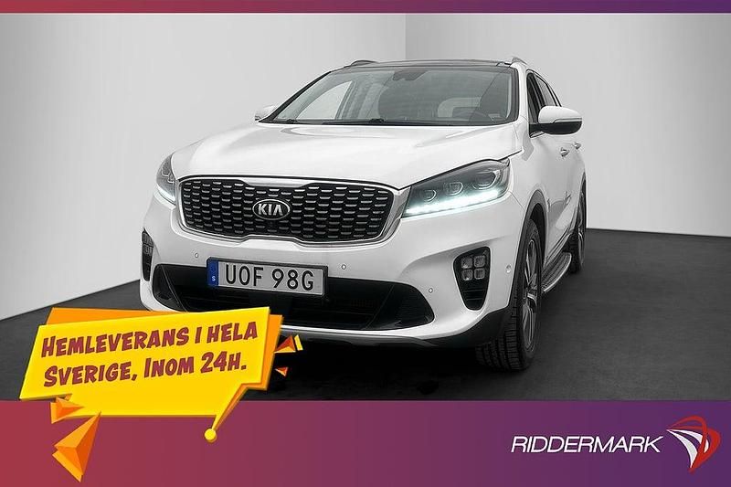 Vit Begagnad 2019 Kia Sorento GT-Line SUV | 339 800 kr (Lite dyr) - Bild 1/3