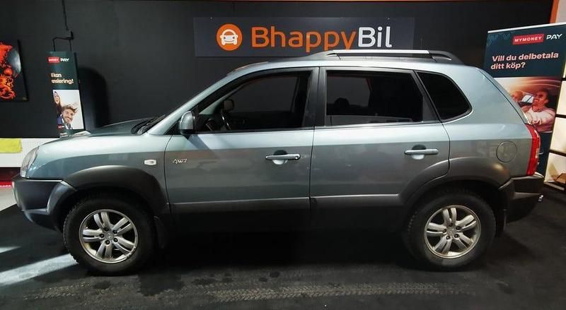 Begagnad Hyundai Tucson 175 HK (128 kW) 2008 Grön SUV