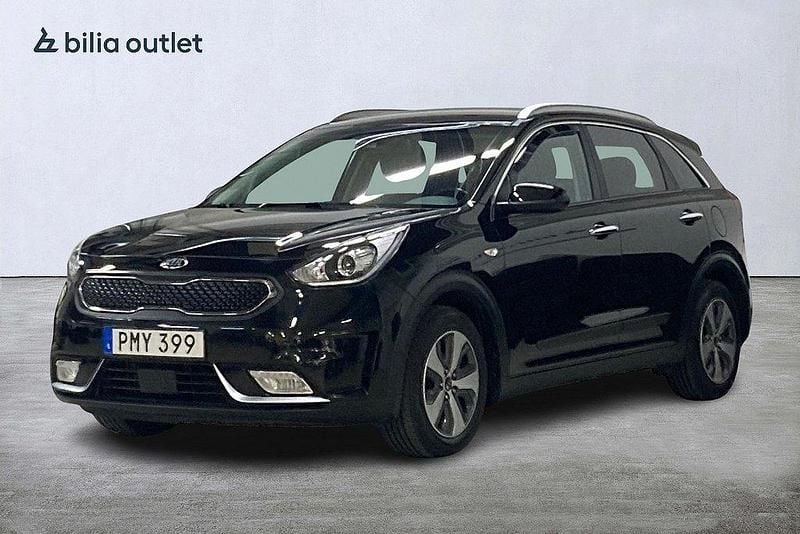 Svart Begagnad 2018 Kia Niro Advance SUV | 159 900 kr (Marknadspris) - Bild 1/3