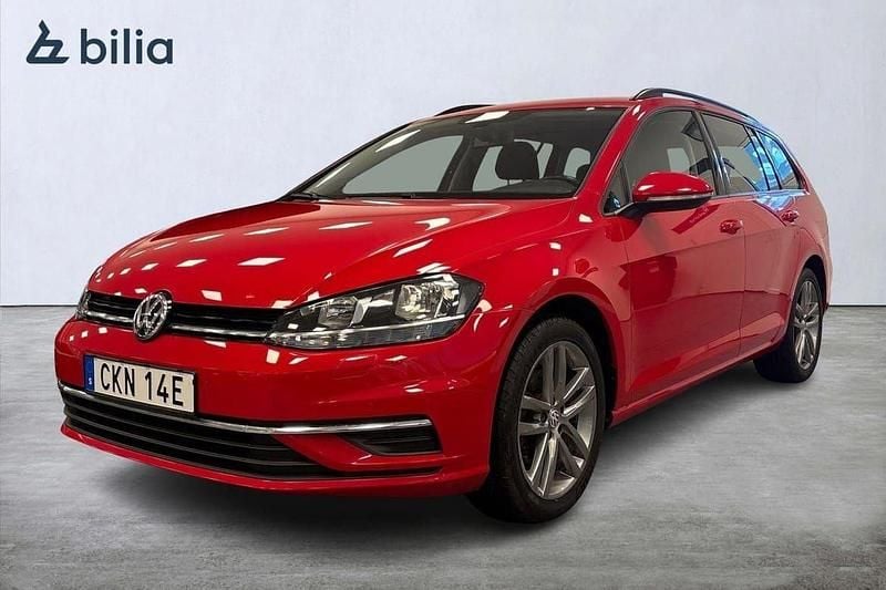 Röd Begagnad 2020 VW Golf VII GT Kombi | 194 900 kr (Marknadspris) - Bild 1/3
