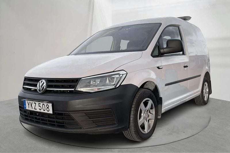 Vit Begagnad 2017 VW Caddy Minibuss | 69 000 kr (Superpris) - Bild 1/4