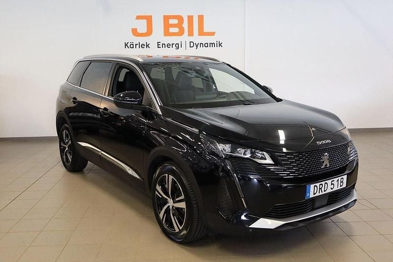 Svart Begagnad 2024 Peugeot 5008 GTi Minibuss | 319 900 kr (Bra pris) - Bild 1/4