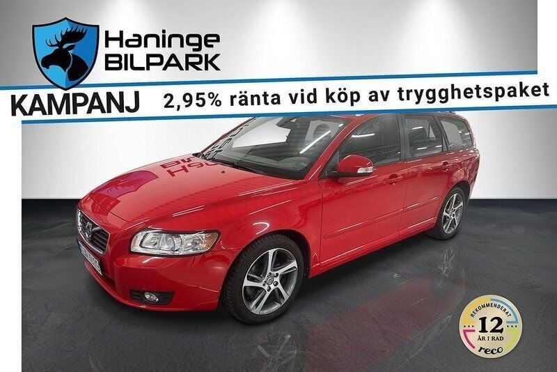 Röd Begagnad 2012 Volvo V50 Momentum Kombi | 119 900 kr - Bild 1/2