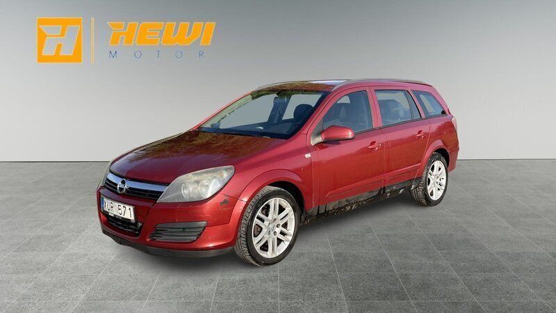 Röd Begagnad 2006 Opel Astra Kombi | 14 900 kr (Marknadspris) - Bild 1/4