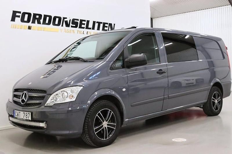 Grå Begagnad 2011 Mercedes Vito Van | 99 900 kr (Lite dyr) - Bild 1/4
