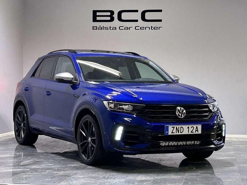 Blå Begagnad 2020 VW T-Roc R SUV | 319 900 kr (Marknadspris) - Bild 1/3