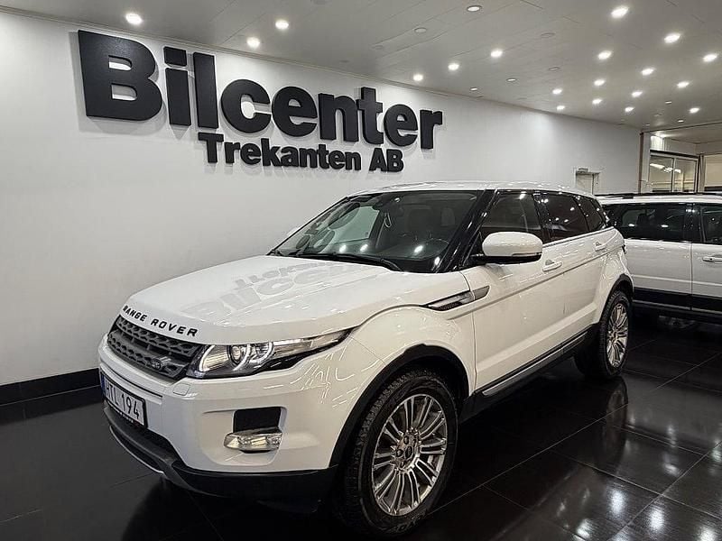 Begagnad Land Rover Range Rover evoque Dynamic 190 HK (139 kW) 2011 Vit SUV
