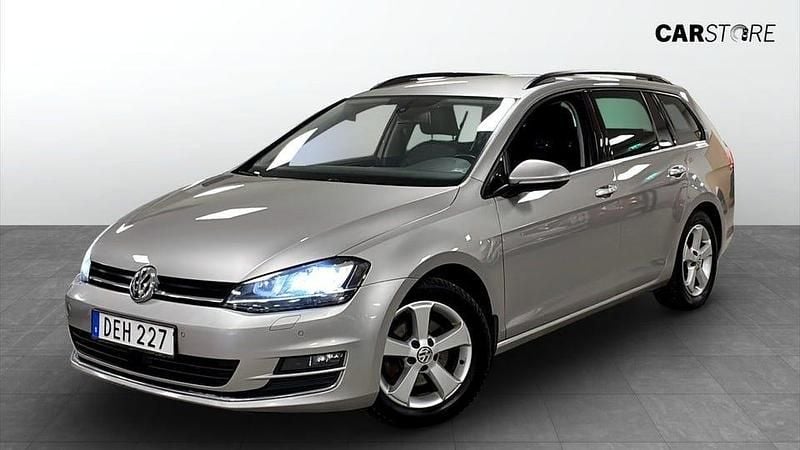 Silver Begagnad 2014 VW Golf VII GT Kombi | 119 900 kr (Marknadspris) - Bild 1/4
