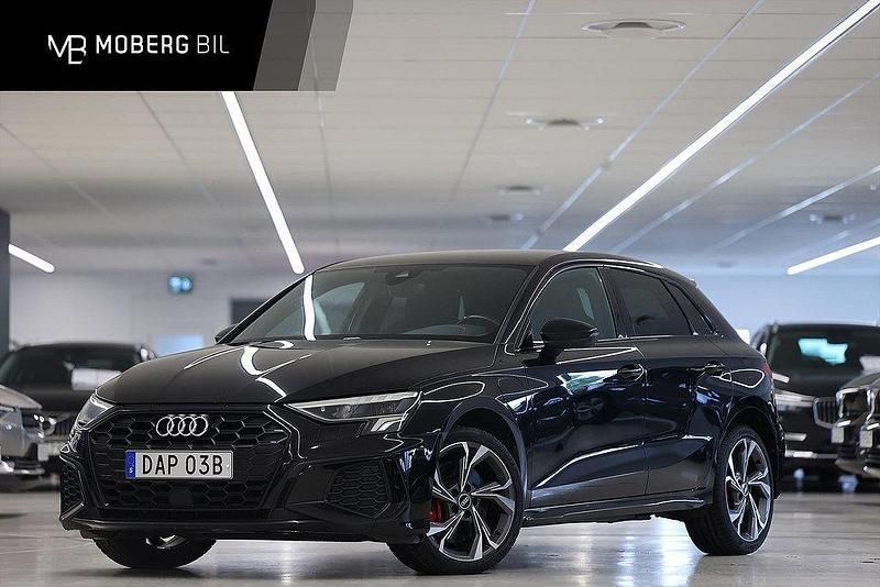 Svart Begagnad 2021 Audi A3 e-tron S-Line Halvkombi | 289 900 kr (Dyr) - Bild 1/3