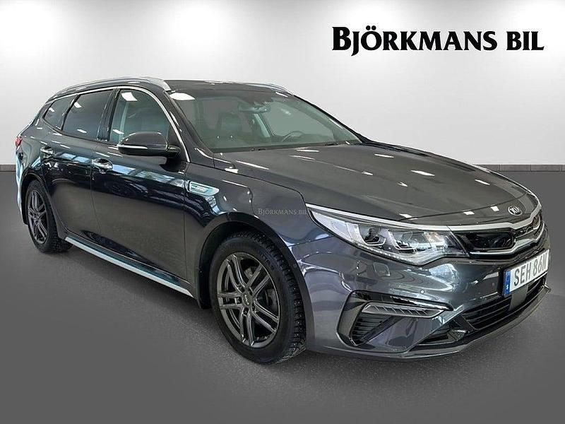 Begagnad Kia Optima Advance 205 HK (150 kW) 2019 Grå Kombi