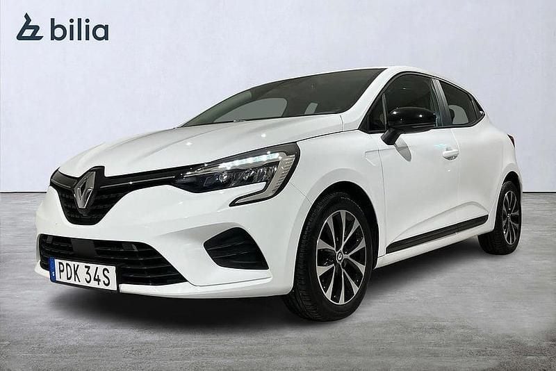 Vit Begagnad 2023 Renault Clio V Equilibre Halvkombi | 159 000 kr (Bra pris) - Bild 1/3
