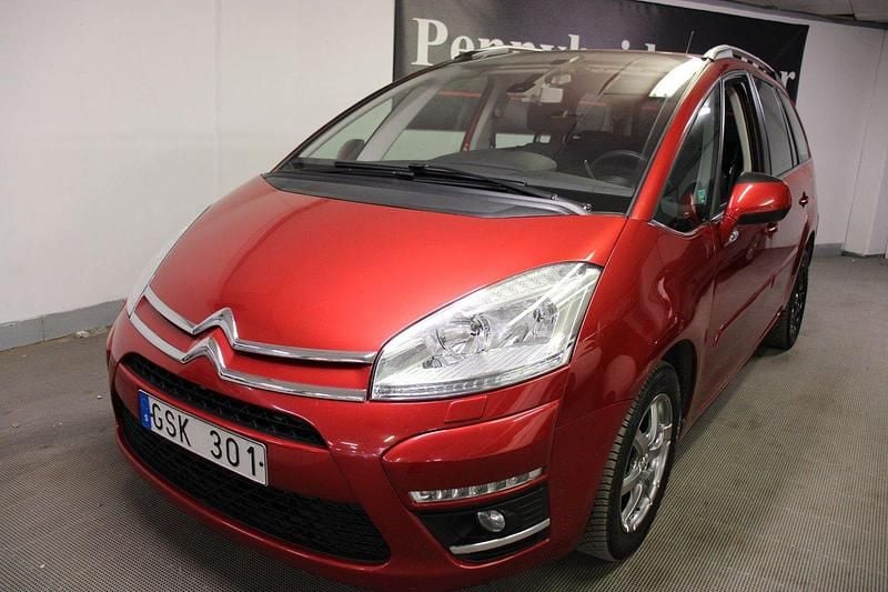 Röd Begagnad 2013 Citroën Grand C4 Picasso Minibuss | 79 000 kr (Superpris) - Bild 1/4
