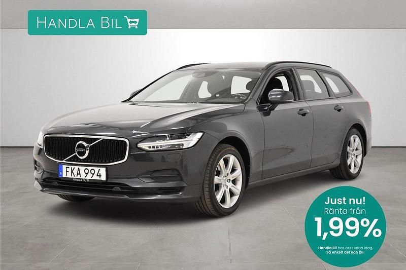 Grå Begagnad 2017 Volvo V90 Kombi | 189 900 kr (Marknadspris) - Bild 1/3