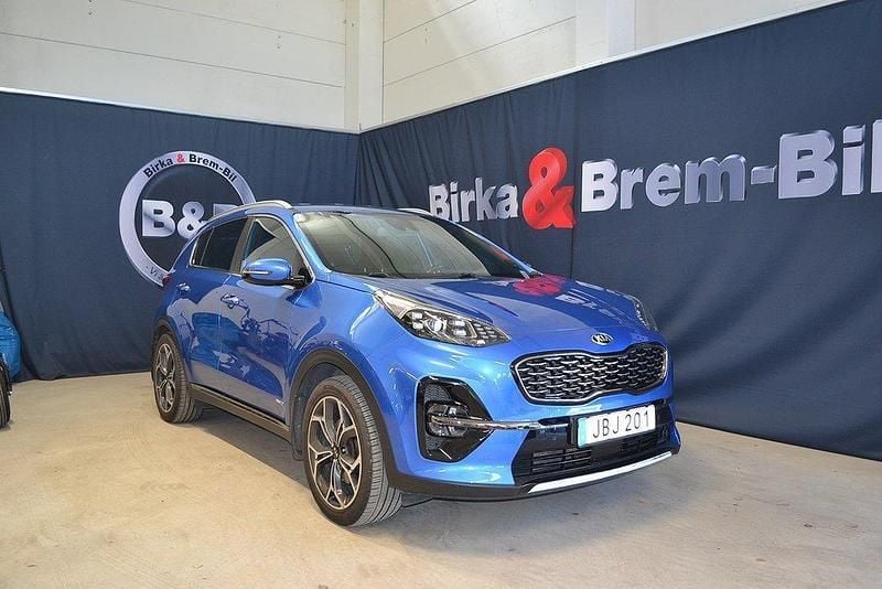 Blå Begagnad 2018 Kia Sportage GT-Line SUV | 219 900 kr (Marknadspris) - Bild 1/4