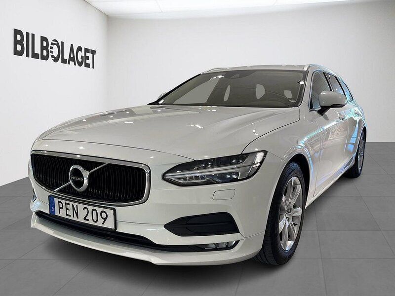 Vit Begagnad 2017 Volvo V90 Business Edition Kombi | 189 800 kr (Marknadspris) - Bild 1/4