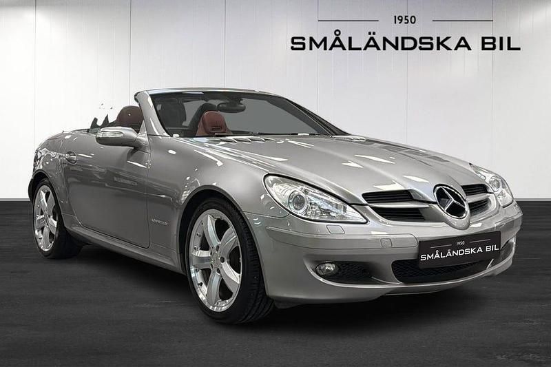 Begagnad Mercedes SLK200 163 HK (119 kW) 2006 Silver Cab