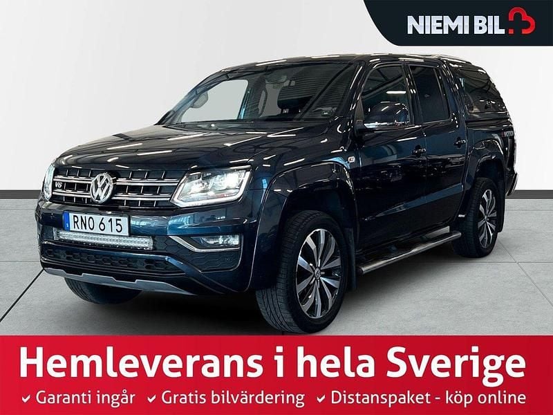Blå Begagnad 2020 VW Amarok Aventura Pickup | 489 900 kr (Dyr) - Bild 1/3