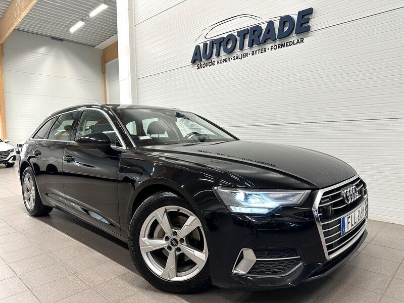 Svart Begagnad 2021 Audi A6 Sport Kombi | 274 900 kr (Bra pris) - Bild 1/4