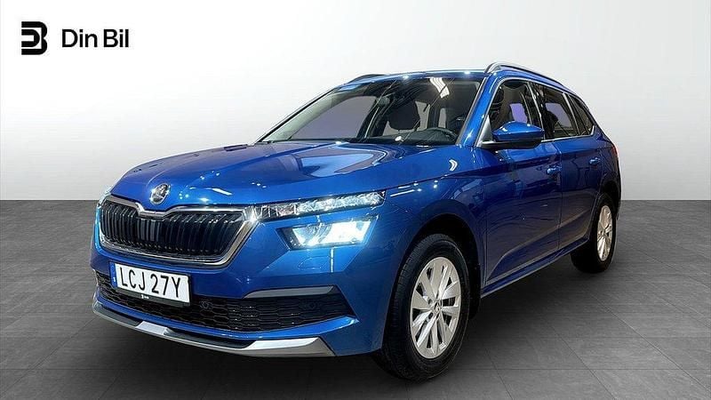 Blå Begagnad 2023 Skoda Kamiq Ambition SUV | 239 000 kr (Marknadspris) - Bild 1/4