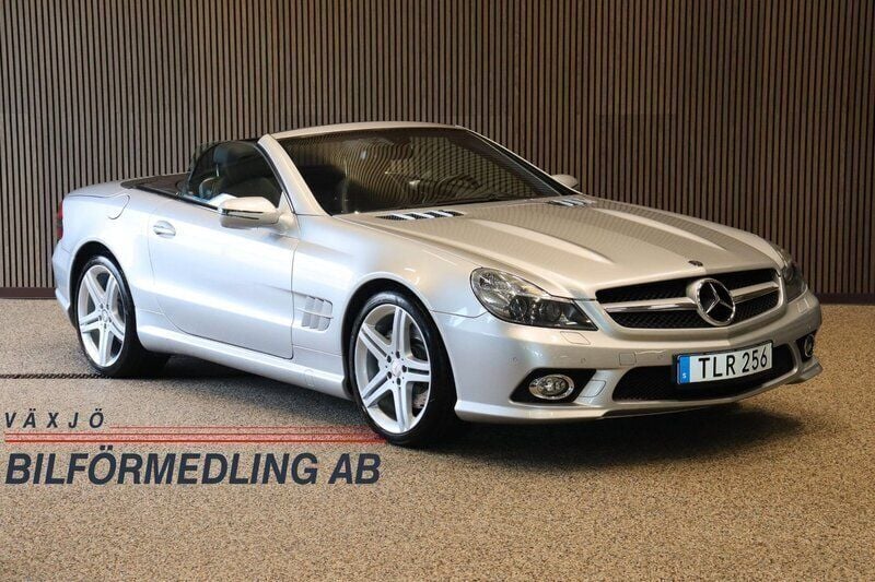 Silver Begagnad 2010 Mercedes SL350 Cab | 299 000 kr (Superpris) - Bild 1/4