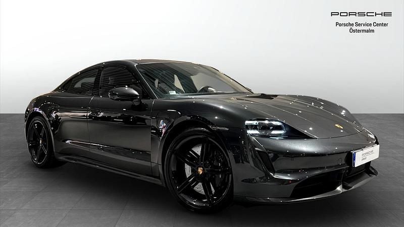 Begagnad Porsche Taycan Turbo S 460 kW (626 HK) 2020 Grå Sedan