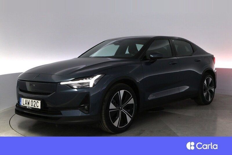 Mörkblå Begagnad 2023 Polestar 2 Pilot Sedan | 492 900 kr (Dyr) - Bild 1/4