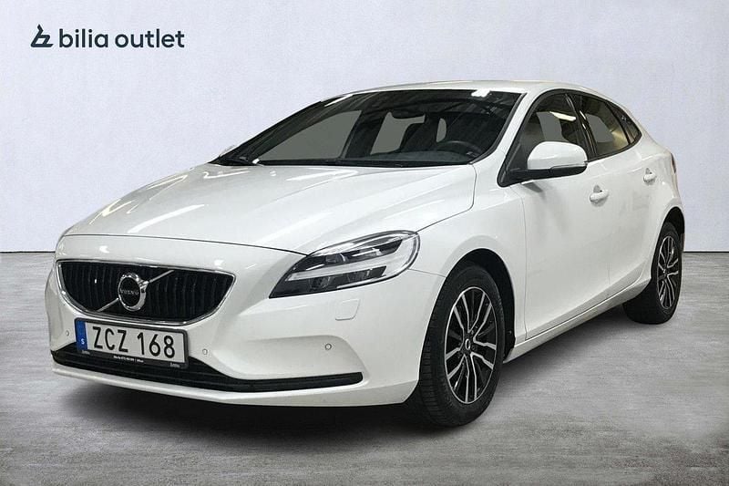 Vit Begagnad 2017 Volvo V40 Business Edition Kombi | 179 900 kr (Lite dyr) - Bild 1/3