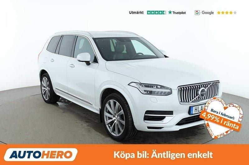 Begagnad Volvo XC90 Inscription 397 HK (291 kW) 2020 Vit SUV