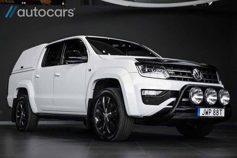 Vit Begagnad 2020 VW Amarok Aventura Pickup | 548 750 kr (Dyr) - Bild 1/4
